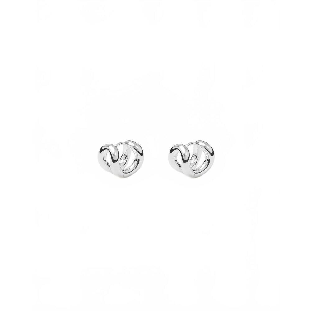 NEW LIÉ STUDIO women's asta earrings in silver